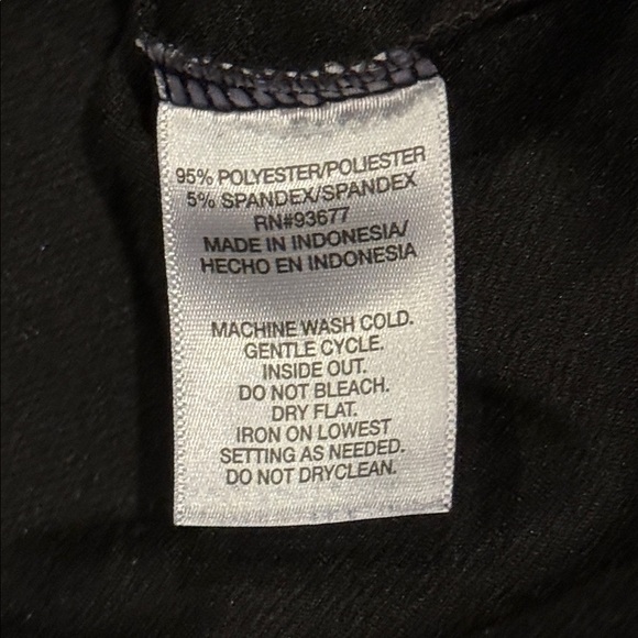 XS ALLEN B. Black Business Mini Dress with Silver Studs - Picture 7 of 10